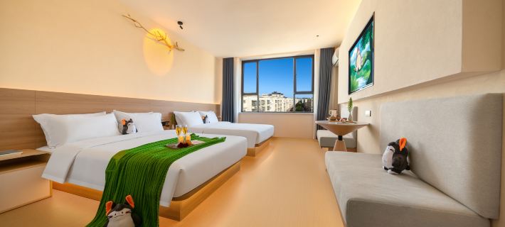Dragon Cat Spirit Hotel (Wensu Aksu Hongqipo Airport Branch) Hotels in Wensu