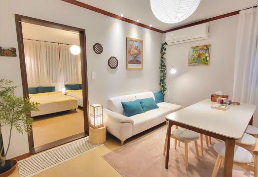 대구 종로 숙소 침실