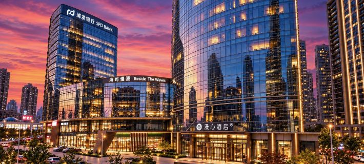 Beside The Waves · Sea View Loft Hotel (Xinghai Square) Hotéis em Dalian