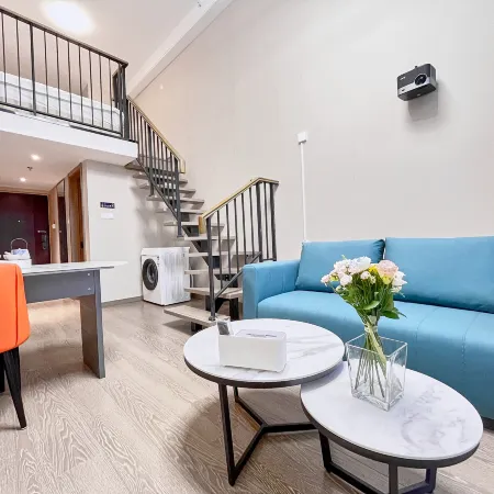 Tujia Light Luxury Apartment (Jinan Hanyu Guangnian Central Hospital East Campus)