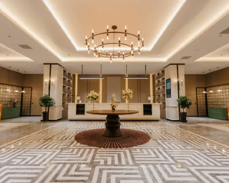 Yanshou Yuxin Grand Hyatt Hotel Hotéis em Condado de Yanshou