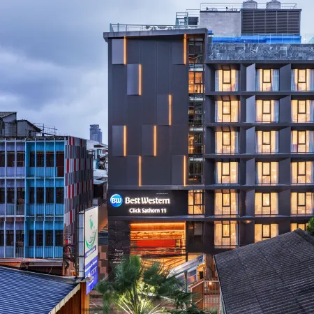 Best Western Click Sathorn 11 Bangkok Отели рядом с достопримечательностью «Саторн»
