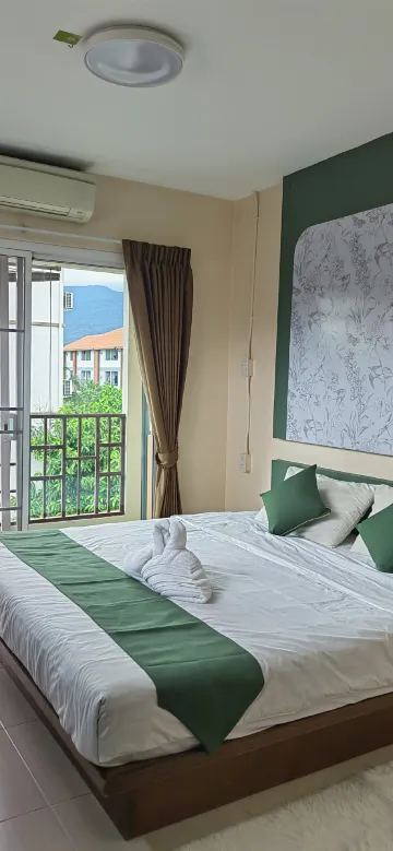 ห้องเตียงควีนขนาดใหญ่วิวภูเขาเดลักซ์