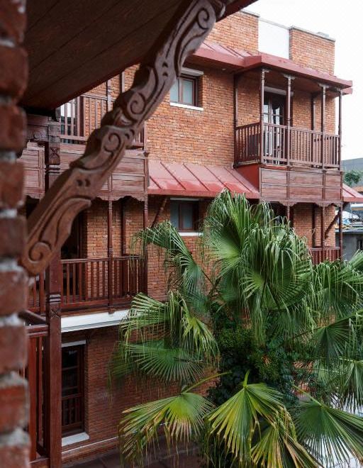 Hotel Thamel House의 아늑한 정원 모습