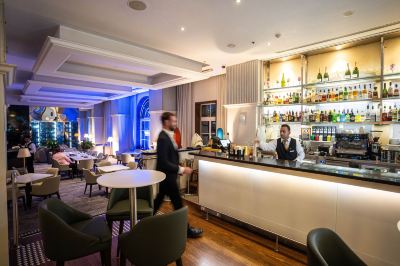 レストラン ラディソンブル プラザホテル シドニーの写真