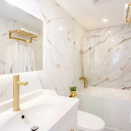 Luxury 2BR Deluxe Azure Resort Beachview Suite with Bathtub & Smart toilet