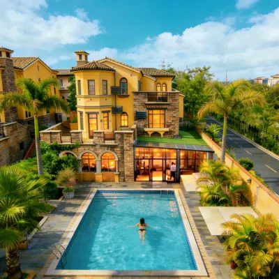 Royal Villa at Mayland CIty โรงแรมใกล้ชิงช้าสวรรค์ทะเลสาบเมอร์ลิน