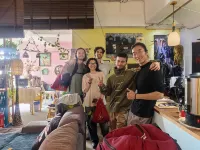 Four rooftop garden youth hostels