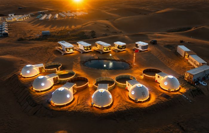 Desert Interstellar · Mars Future Capsule Space Base