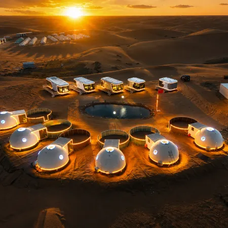 Desert Interstellar · Mars Future Capsule Space Base