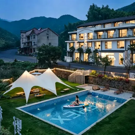 Yehexi·Samar Xingxi Camping·Private Tang Hot Spring Wild Luxury Homestay