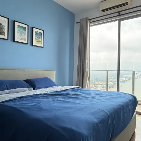 Seaview Suite Free Parking|2BR2B|5 Pax|Near Jonker