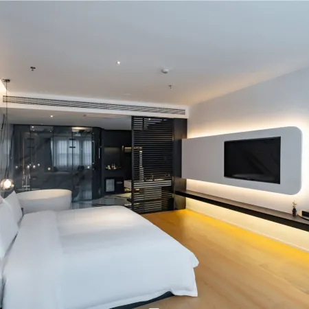 Upper floor hotel Hotéis em Mianzhu