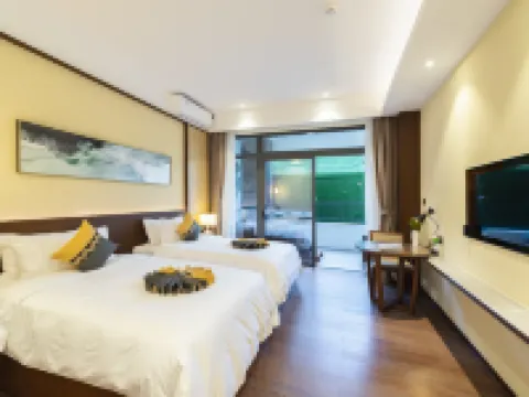 Shanwei Huafa Qingquangu Hot Spring Resort Hotel Hotel a Luhe