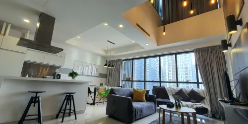M City Ampang in KL City - Balkon