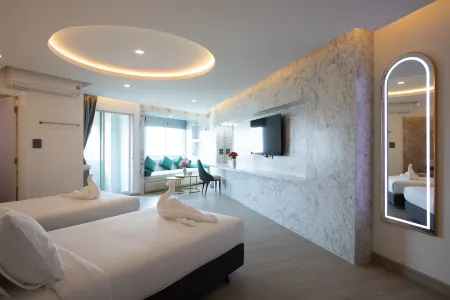 Airbus Hotel @ Phawana Station Отели рядом с достопримечательностью «Insi Chantharasathit Stadium»