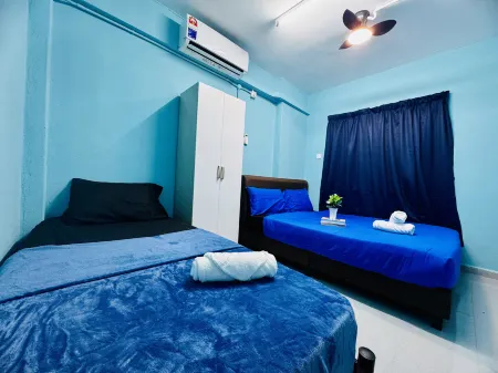 Relax Familystay usm 3BR 2-6 pax Отели рядом с достопримечательностью «Homestay Penang Palm Court»