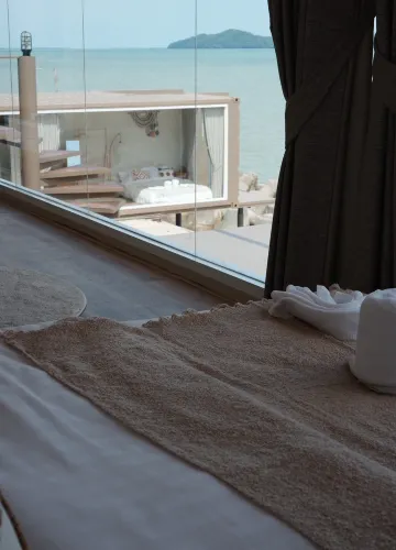 ห้องพักสำหรับสามท่านพร้อมวิวทิวทัศน์