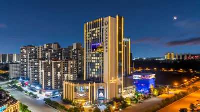 河源時代雲端國際飯店 河源KTV影院音響廠家直營店附近的飯店