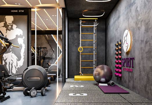 현대적인 거실 인테리어