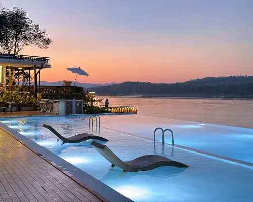 เชียงคาน ริเวอร์ เมาท์เทน รีสอร์ท โรงแรมในอำเภอ เชียงคาน