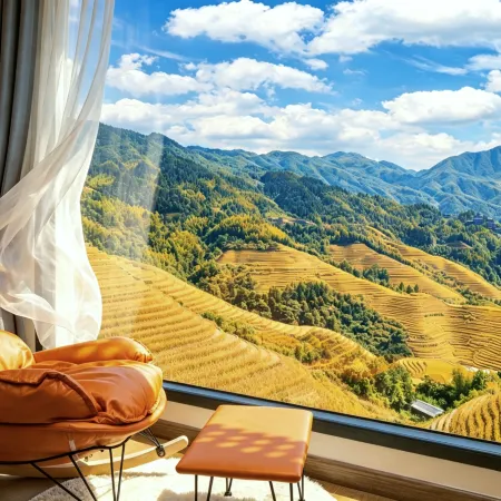 Yunshang Chenxi Wisdom Homestay (Longji Jinkeng Observation Deck) Отели в г. Луншэн