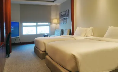 Manor Studio near CBD, 2 Twin Beds view Landmark81 Hotels near Binh Thanh