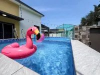PD 4BR Private Pool Fun House - 5 Mins to Beach Hotels in 