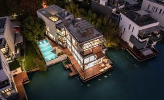 Jw · lakeside island resort villa in shanghai