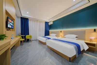 潮州拾光潮宿（開元寺泰佛殿韓山師範店） 潮州市行政學院附近的飯店