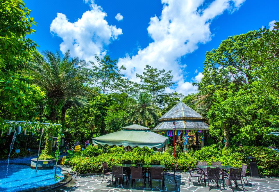 온천 시설 내부