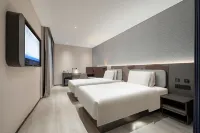 Suzhou Jinji Lake Xinghai Square Metro Station Light Residence Hotel Hotel a Industrial Park, Jinji Lake Commercial Area
