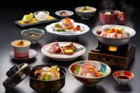 Yamanaka Onsen Kagari Kisshotei - breakfast