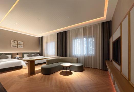 바오쉬안 호텔 침실