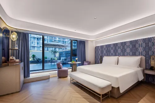Manxin Hotel Xichang Qionghai 17 Degree Torch Square - พร้อมระเบียง