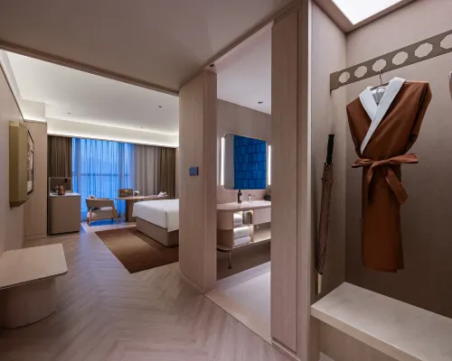 Crystal Orange Qingdao Liaoyang West Road Guoxin Sports Center Kamar Photos