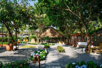 庭 ハイアット リージェンシー ダナン リゾート＆スパの写真