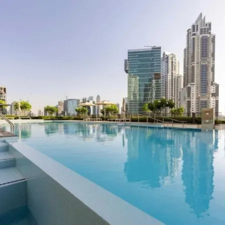 Luxury 1-Bedroom Apartment At Burj Crown.