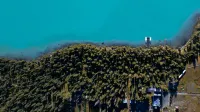 Wohu · Guanxue Mountain · Kanas Lake Panoramic Homestay (Kanas Lake Branch) - Bergblick