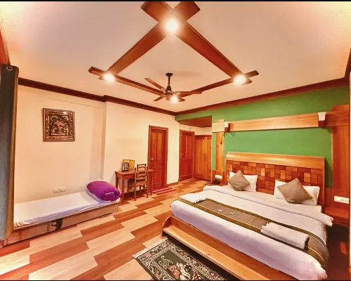 โรงแรม แทงเกิลวูด วิลลา โรงแรมในมานาลี