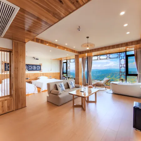 Yunlushan 360° Mountain View Slowly Rustic Style Private Boutique Stay (Zhaoxing Xiage)