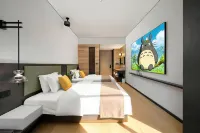 Puyu · Envision·Cinema Private Hot Spring Designer Hotel (Penshuici Jiaxiu Tower Branch), Guiyang - С тренажерным залом