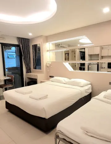 ห้องพักสำหรับ 3 ท่านแบบ 2 เตียง