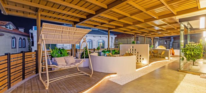 Zhoushan Maikeyuan Homestay (Zhujiajian Wugongzhi Wharf Changqiao Ocean Park Store) Hotele w: Zhoushan