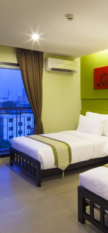 ห้องดีลักซ์เตียงแฝด