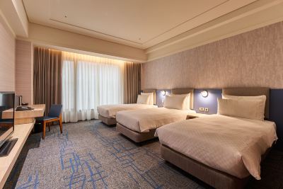 デラックス トリプルルーム ミラマーガーデン台北の写真