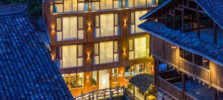 Zhaoxing Dongzhai Muyinshan Residence โรงแรมในลี่ผิง