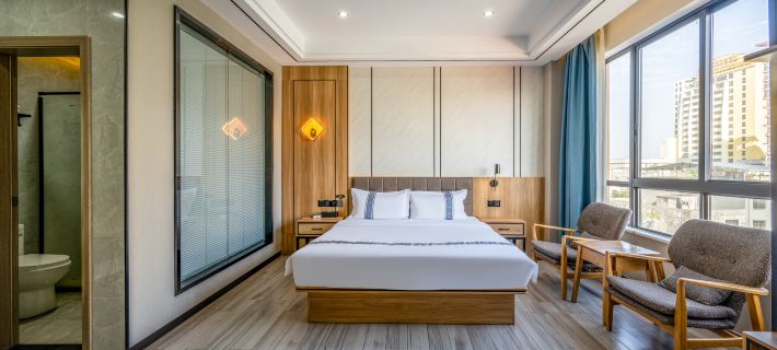 Lingao Xinzhida Boutique Hotel Hotéis em Condado de Lingao