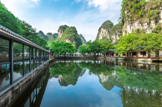 陽朔畫廊別苑商務酒店（十里畫廊景區店） 鄰近圖騰古道景區的酒店