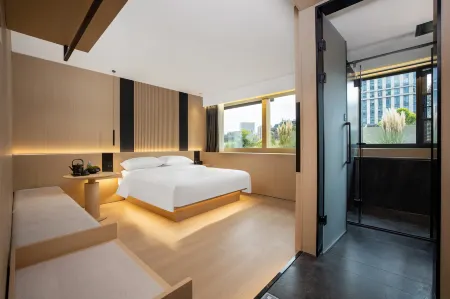 Fanjin Hotel (Zhengzhou Convention and Exhibition Center Subway Station Branch) Отели рядом с достопримечательностью «Zhengzhou Library»